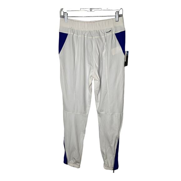 NWT! Salomon M Momentum $140 Softshell Pant Ski Snowboard Leggings White Purple - Picture 2 of 8